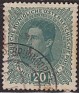 Austria - 1917 - Characters - 20 H - Red - Austria, Characters - Scott 169 - Emperador Karl I - 0